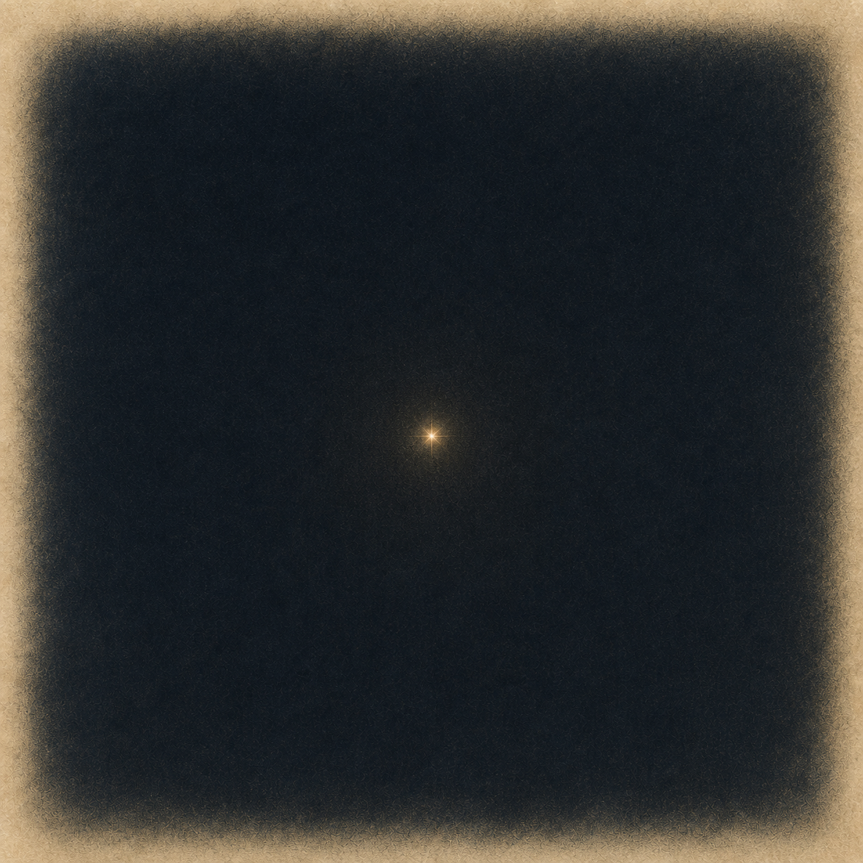 A single glowing star.